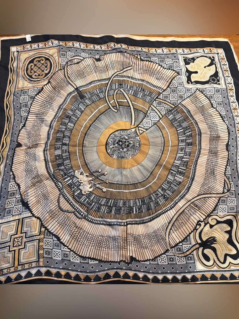 Silk scarf